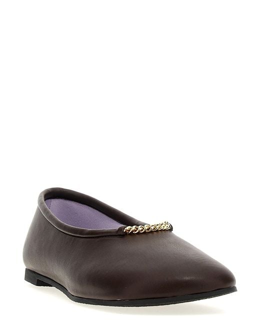 Stella McCartney Brown 'Ryder' Ballet Flats for men