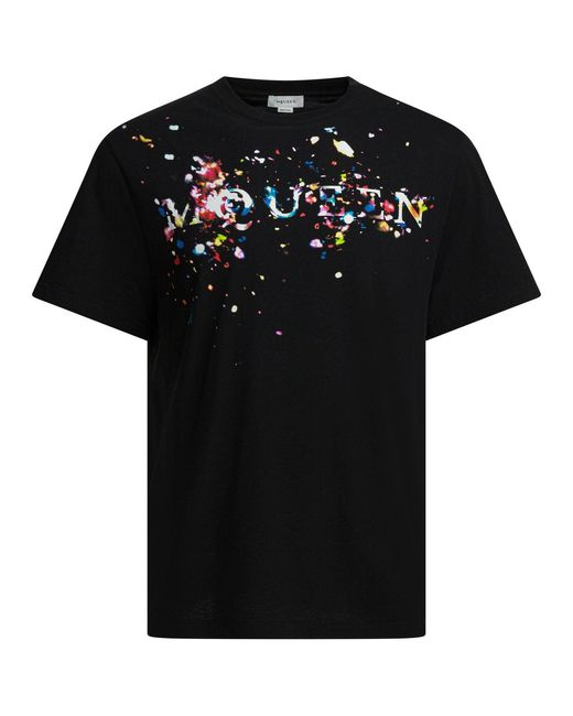 McQueen Mcqueen T-shirts in het Black voor heren