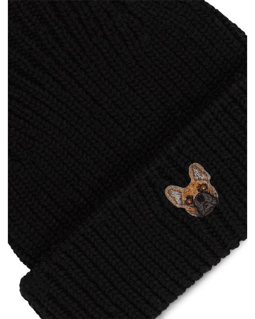 PELO FOUNDATION Hat Merinos in het Black voor heren