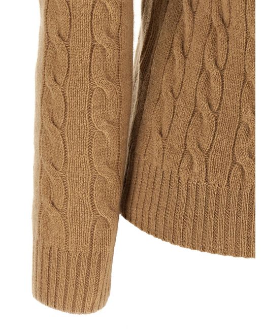 Suéter 'Julianna' Polo Ralph Lauren de color Brown