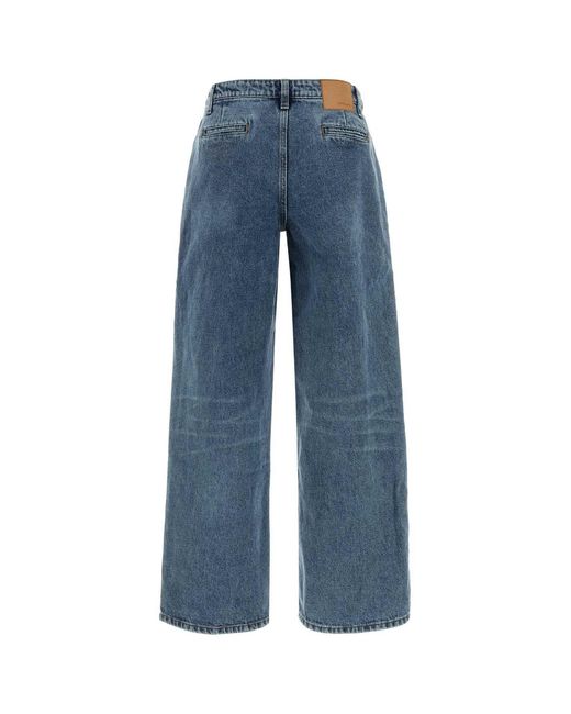 Magda Butrym Blue Denim Jeans