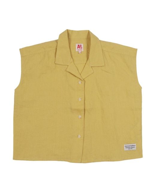 AO76 Yellow Girls Shirts Zoe Shirt Nico
