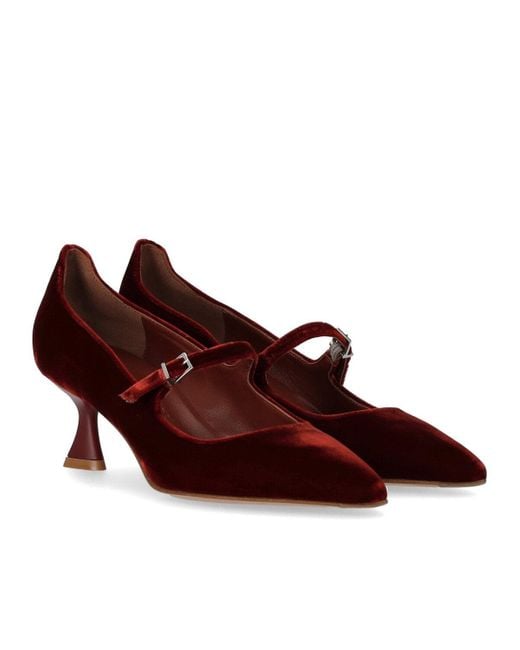 Sergio Levantesi Brown Carlotta Rust Pump