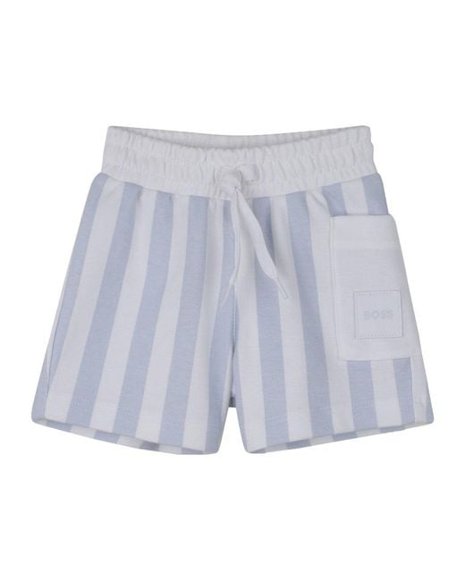 Boss White Set T Shirt+Short