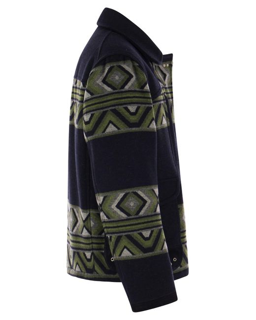 4 Yateh Hooks Coat avec crochets Fay pour homme en coloris Black