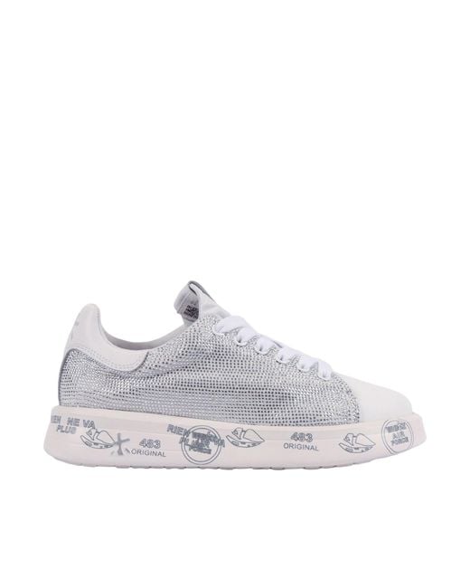 Premiata White Sneaker Belle