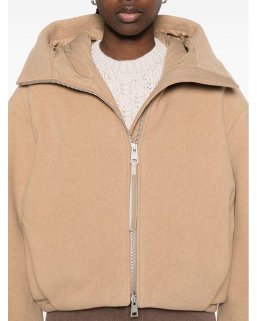Canada Goose Chilliwack Bomberjack Met Rits in het Natural