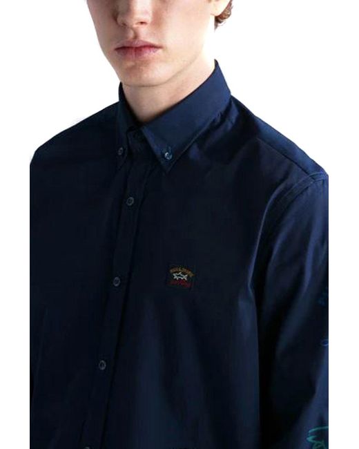 Paul & Shark Blue Shirts for men