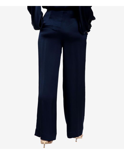 Semicouture Blue Halbbluthose blau