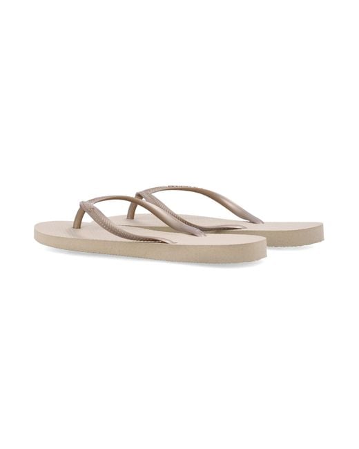 Havaianas White Flat Shoes