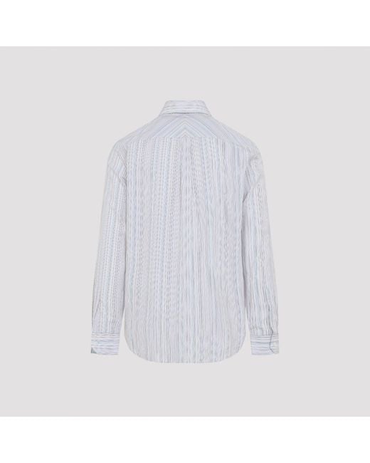 Paul Smith Regular Stripe Shirt in het Blue
