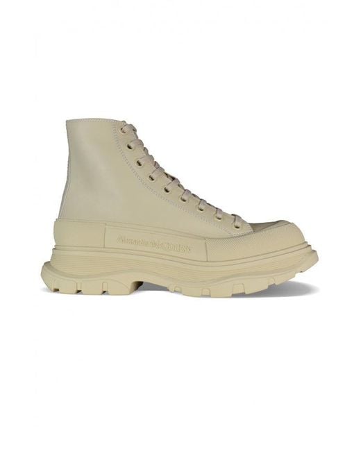 McQueen Natural Sneakers Tread Slick