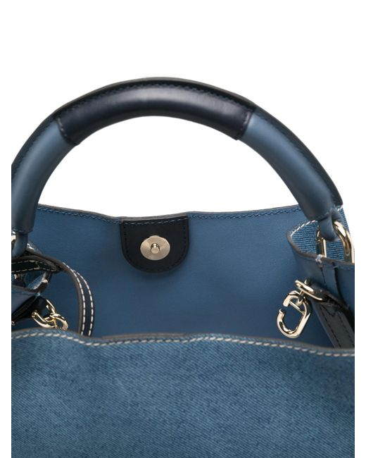 Furla Blue Sfera S Bucket Bag 26