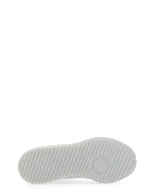 Stella McCartney White Diamond Effect Crystal Loop Sneaker