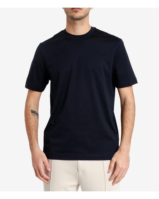 Filippo De Laurentis Blue T Shirts And Polos