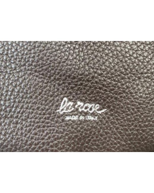 LA ROSE Black Borsa Sacchetto Grande Moro