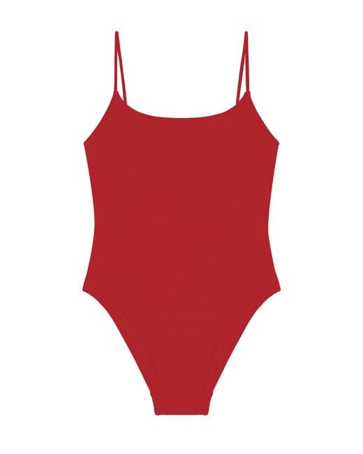 Lido Kostuum Intero in het Red