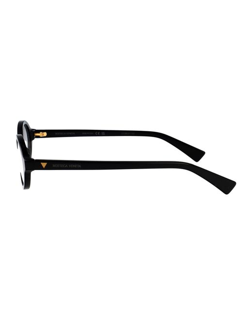 Bottega Veneta Black Round Optical Bv1367 O 001