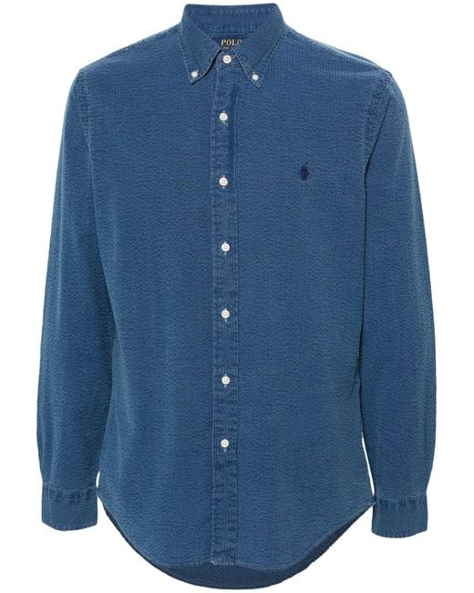 Polo Ralph Lauren Blue Shirts for men