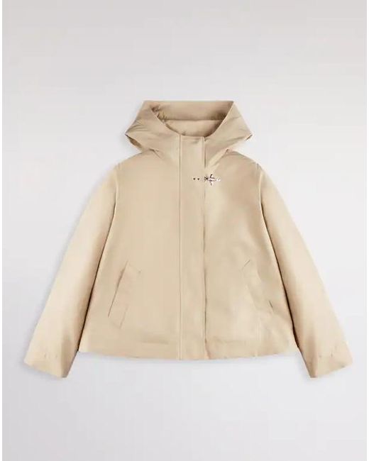 Fay Korte Parka in het Natural