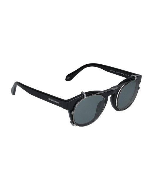 0AR8190U Gafas de sol Hombres Giorgio Armani de color Black