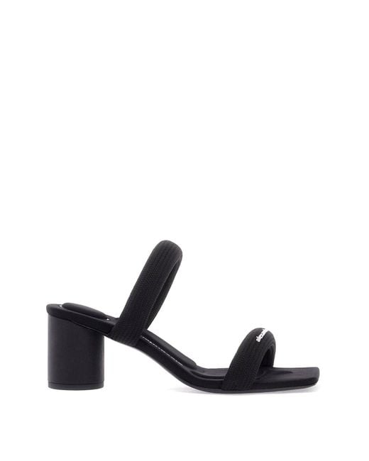 Alexander Wang Black Julie Heeled Mules