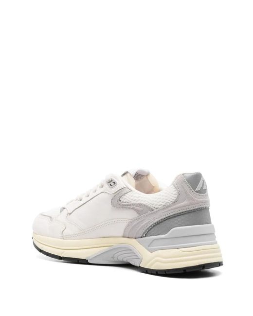 Autry White Hyperway Sneakers