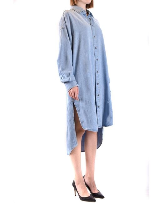 DIESEL Blue Shirt Dress