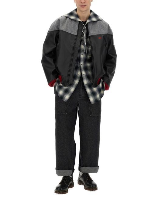 A.I.E. Gray Jacket With Logo
