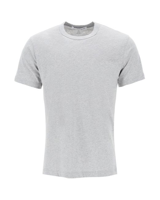 Comme des Garçons Logo Print T -shirt in het Gray voor heren