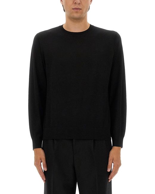 Theory Black Wool Jersey