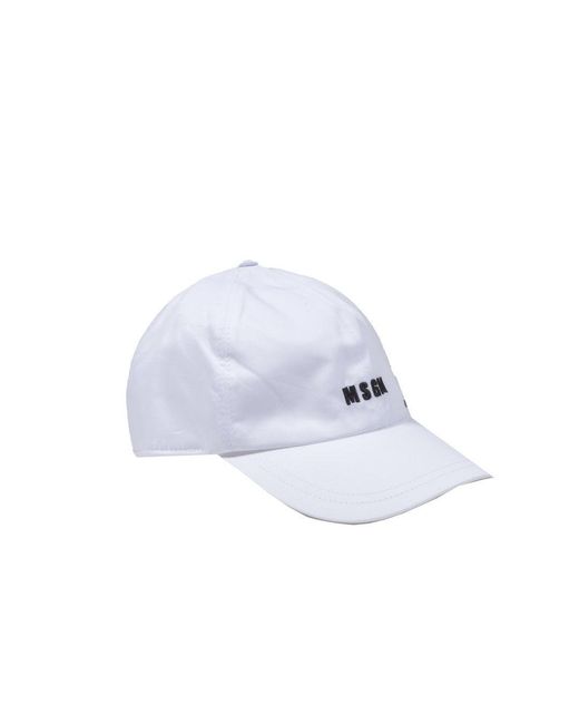 MSGM White Hüte