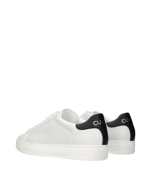 CU | LT ESSENCE White Sneakers Leather/Ink for men