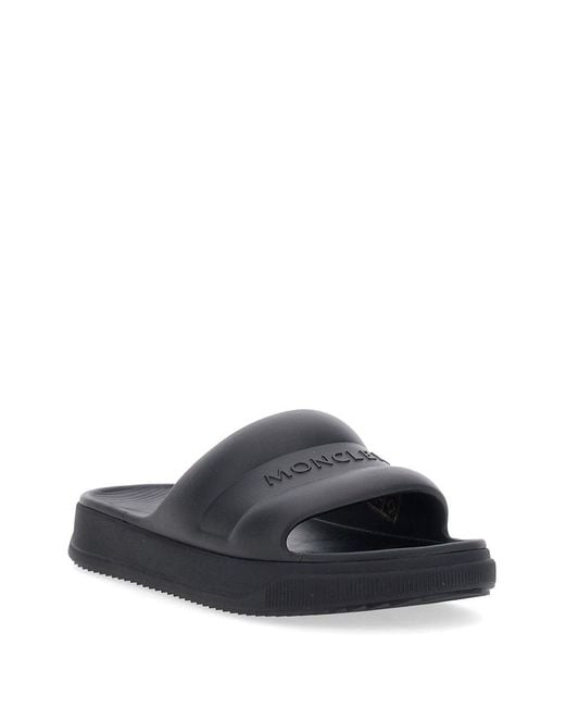 Moncler Black Altive Pool Slides