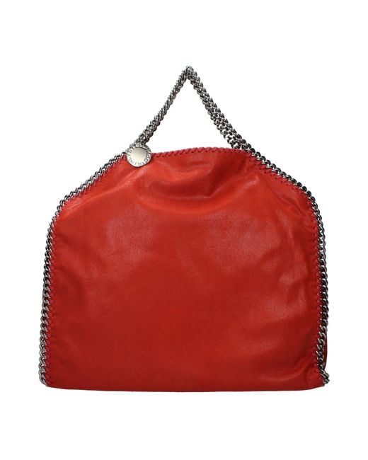 Stella McCartney Red Stella Mc Cartney Handbags Eco Suede/Rust