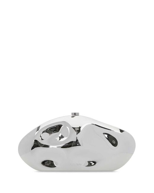 Cult Gaia White Caldera Clutch