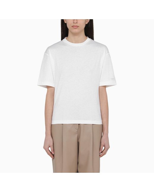 Calvin Klein White T-Shirt With Back Detail