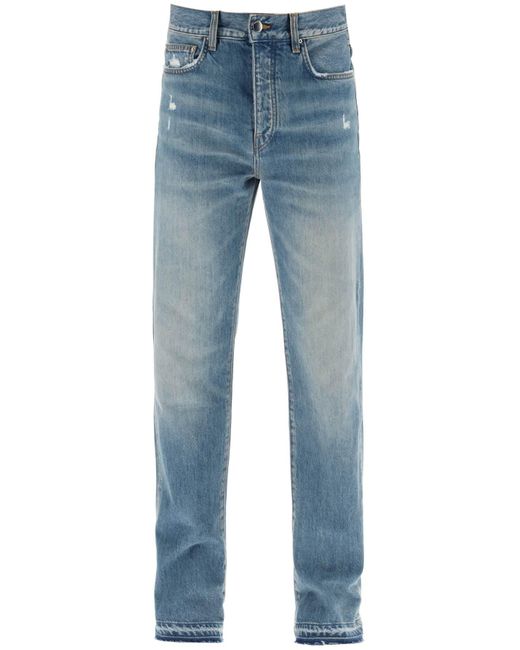 Amiri "Fünf Taschen -Distressed Effect Jeans" in Blue für Herren