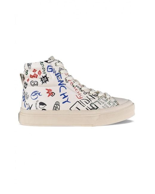 Givenchy Multicolor City High-Top Sneakers for men