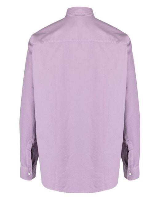 Aspesi Purple Camicia Fred