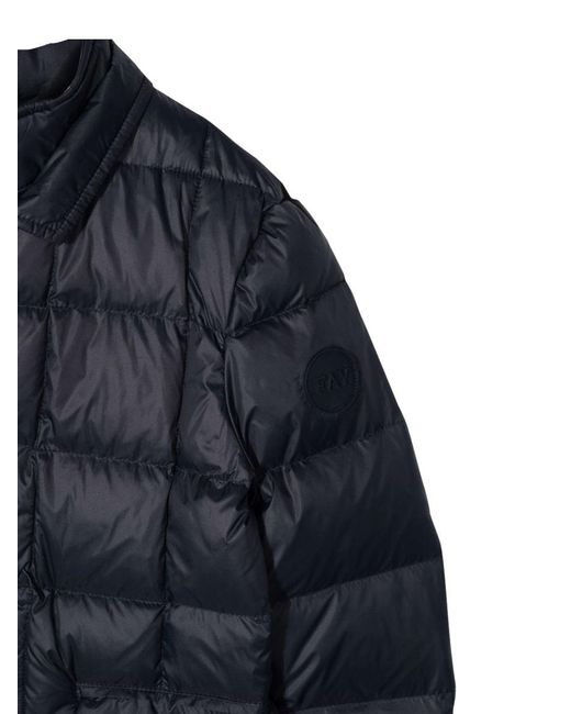 Fay Blue Down Db Front Jacket