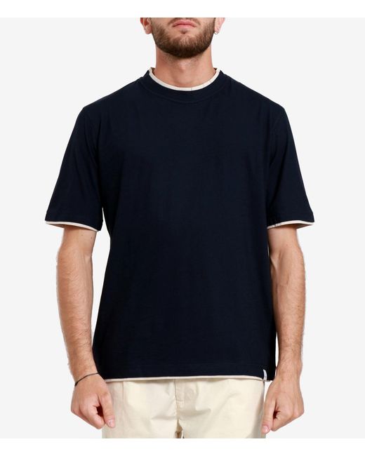 Paolo Pecora Blue T Shirts And Polos