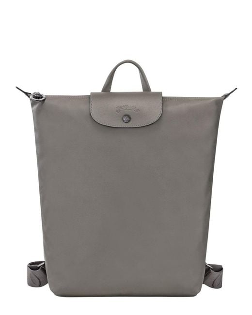 Longchamp Gray Backpack "Le Pliage Xtra" M