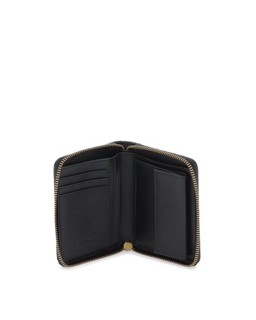 Leather Zip autour du portefeuille Pinko en coloris Black
