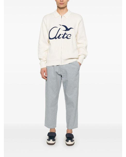 Arte' White Bird Logo Jacket