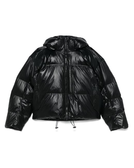 Adidas By Stella McCartney Black True Nature Short Padded Winter Jacket for men