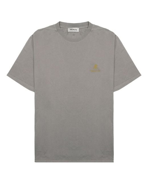 Premiata Gray T Shirt Con Logo