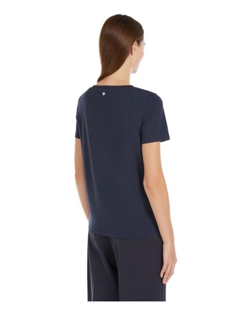 Weekend by Maxmara Blue Multib T Shirt for men