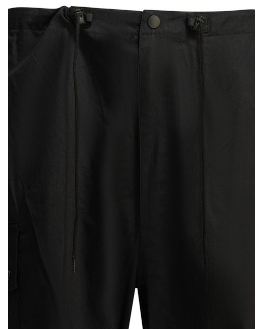 Needles Black Field Cotton Nylon Cargo Pants