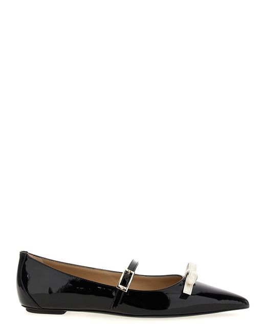 'Felicity' Ballet Flats Stuart Weitzman de color Black